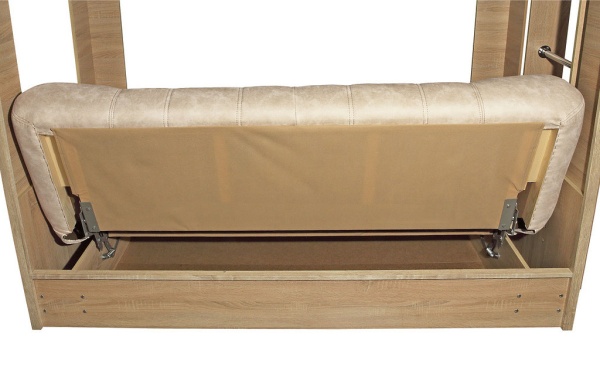 Диван-Кровать Fashion Двухъярусная с Матрасом/Разные Цвета Ш-2090 х  Г-860- х 1730 мм