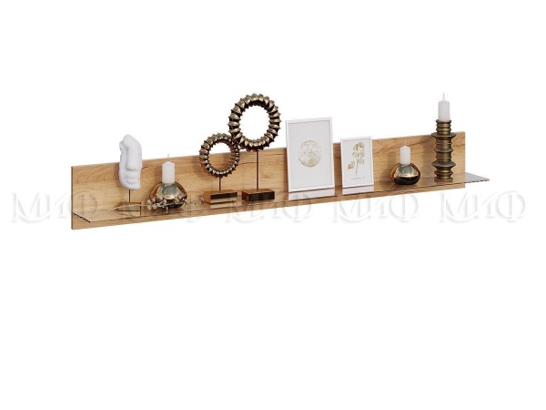 Полка Анси (Ш-1500 x В-200 x Г-170 мм)/Дуб Крафт